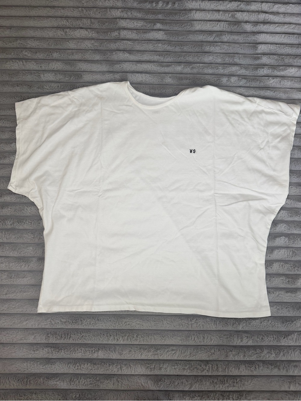 Kayne West Vultures Tour White Oversized Men's T-Shirt